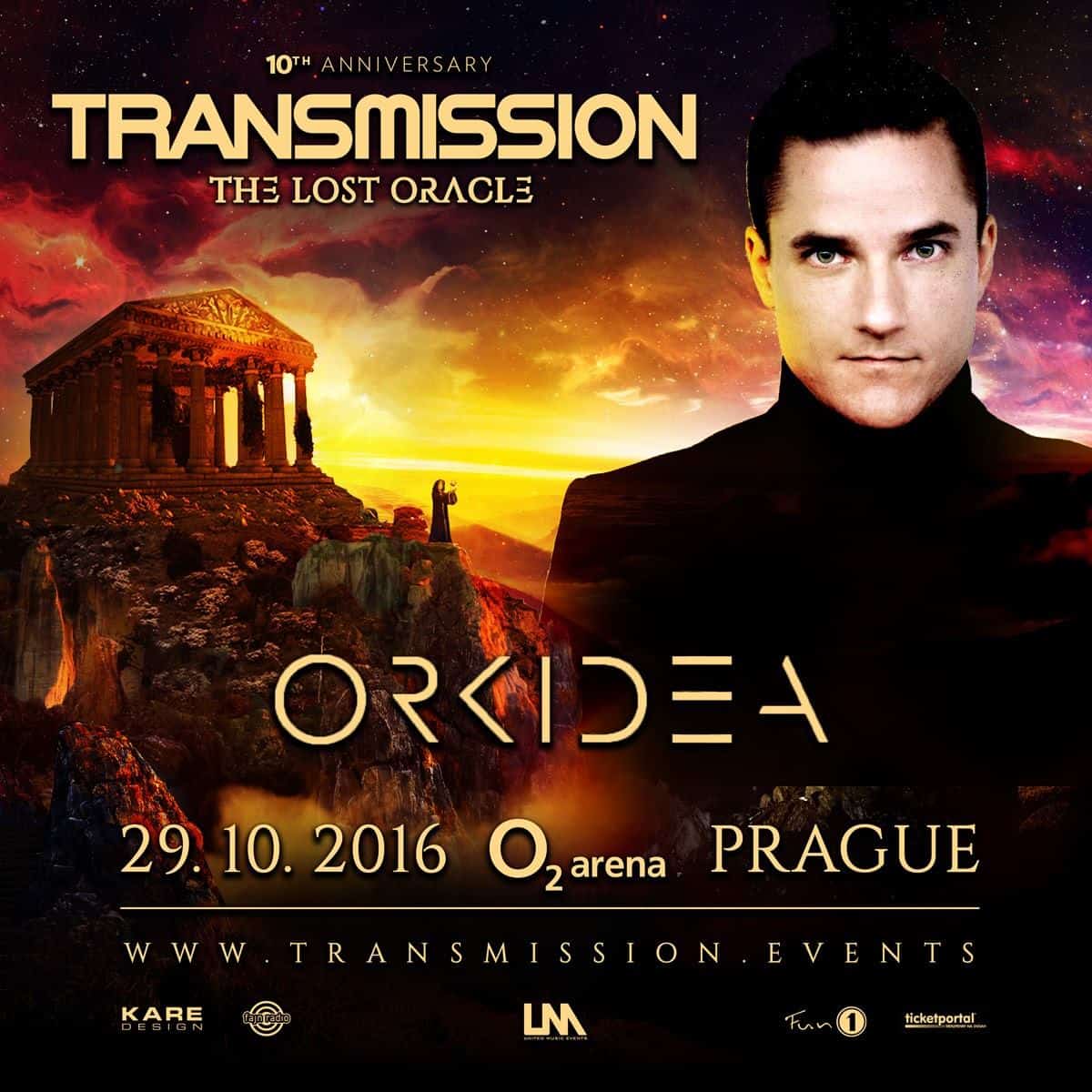 Orkidea live at Transmission - The Lost Oracle (29.10.2016) @ Prague, Czech Republic